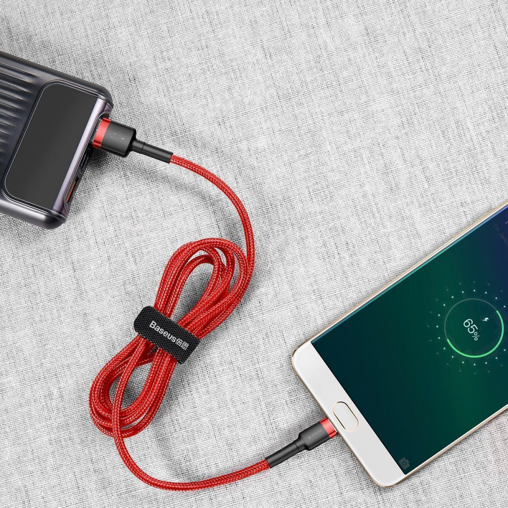 Кабель Baseus Cafule Micro USB Cable 2.0A (3m) — Придбати в Україні - фото 2