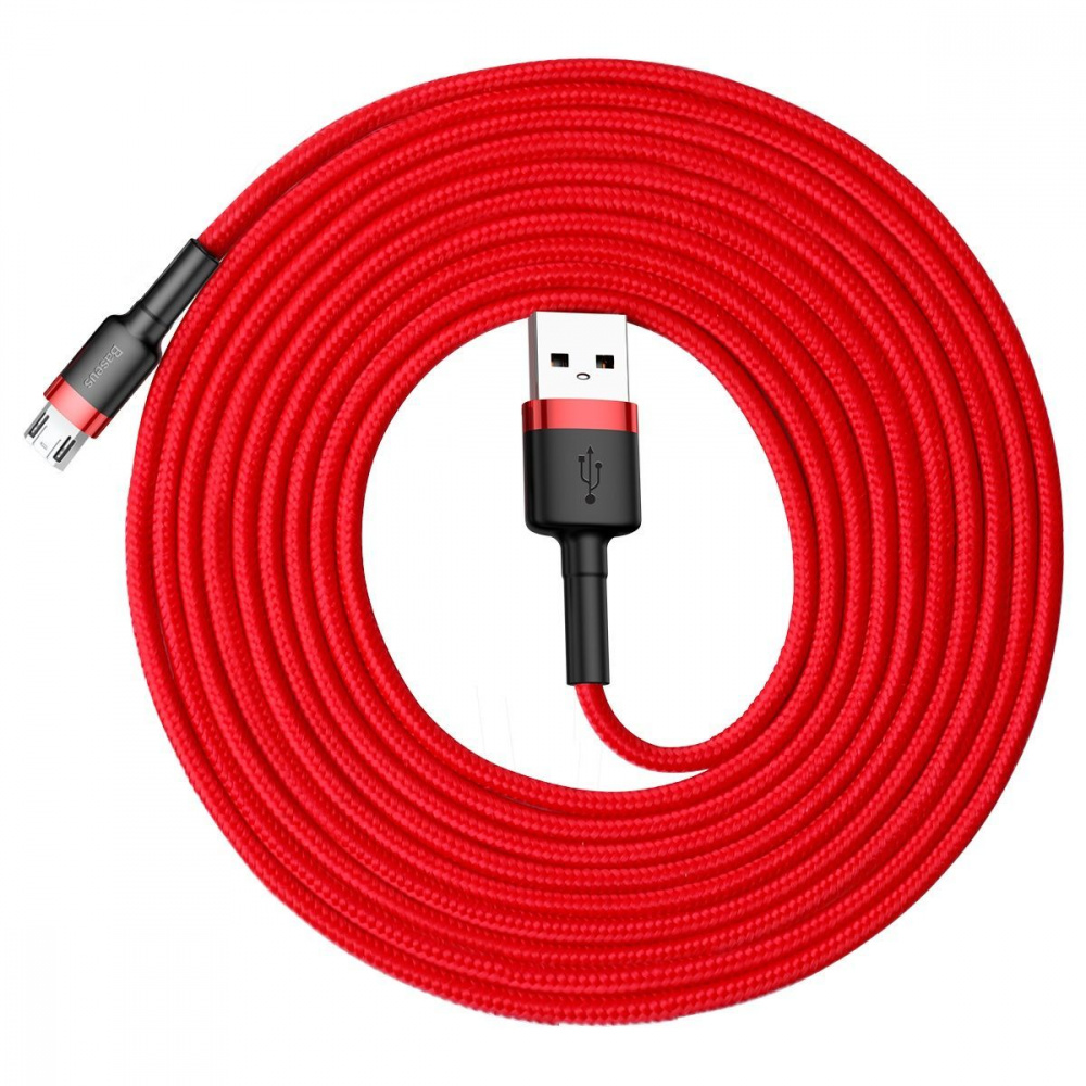 Кабель Baseus Cafule Micro USB Cable 2.0A (3m) — Придбати в Україні - фото 2