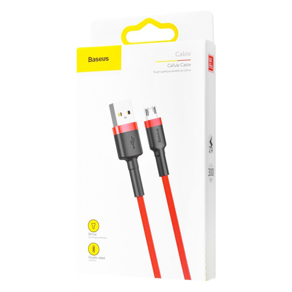 Кабель Baseus Cafule Micro USB Cable 2.0A (3m) — Придбати в Україні - фото 1