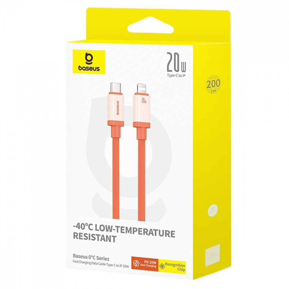 Кабель Baseus Zero Degrees Series Fast Charging Data Cable Type-C to Lightning 20W 2m — Придбати в Україні