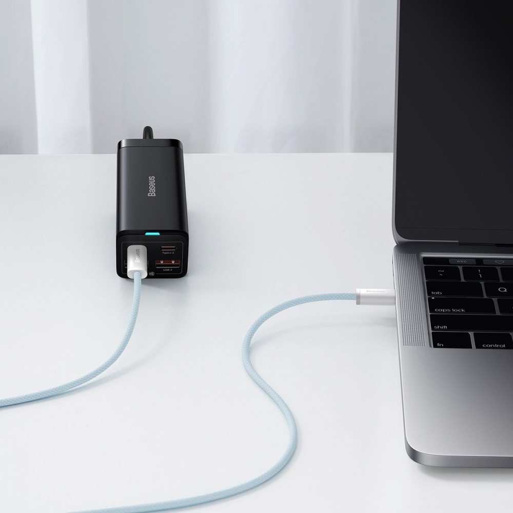 Кабель Baseus Dynamic Series Fast Charging Type-C to Type-C 100W (1m) - фото 5