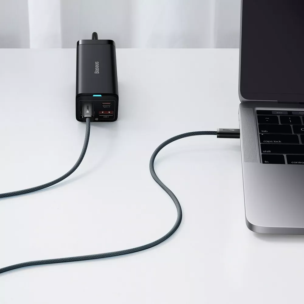 Кабель Baseus Dynamic Series Fast Charging Type-C to Type-C 100W (1m) — Придбати в Україні - фото 18