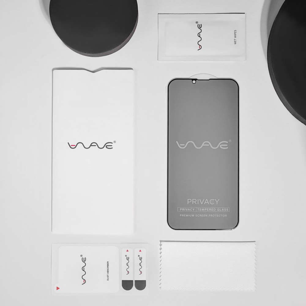 Захисне скло WAVE Privacy iPhone X/Xs/11 Pro — Придбати в Україні - фото 1