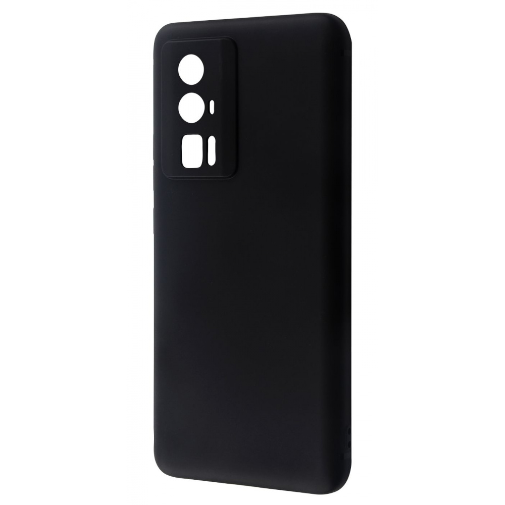 Чохол Силикон 0.5 mm Black Matt Poco F5 Pro/Xiaomi Redmi K60