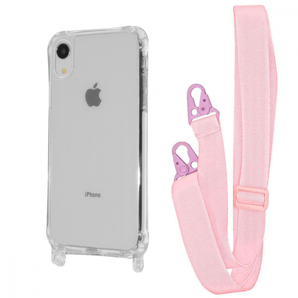 Чехол WAVE Clear Case with Strap iPhone Xr - фото 16