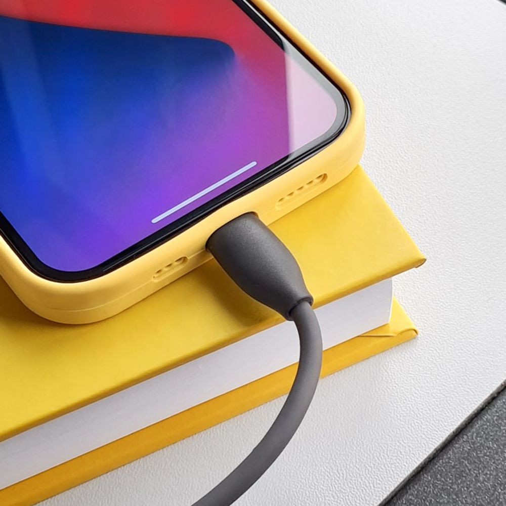 Кабель Baseus Jelly Liquid Silica Gel Fast Charging Lightning 2.4A (1.2m) — Придбати в Україні - фото 2