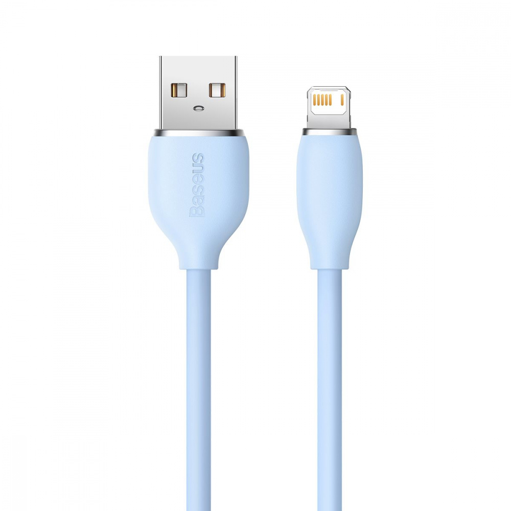 Кабель Baseus Jelly Liquid Silica Gel Fast Charging Lightning 2.4A (1.2m) — Придбати в Україні - фото 10