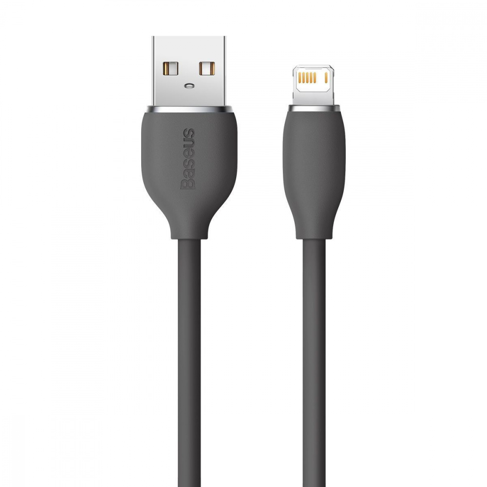 Кабель Baseus Jelly Liquid Silica Gel Fast Charging Lightning 2.4A (1.2m) — Придбати в Україні - фото 11