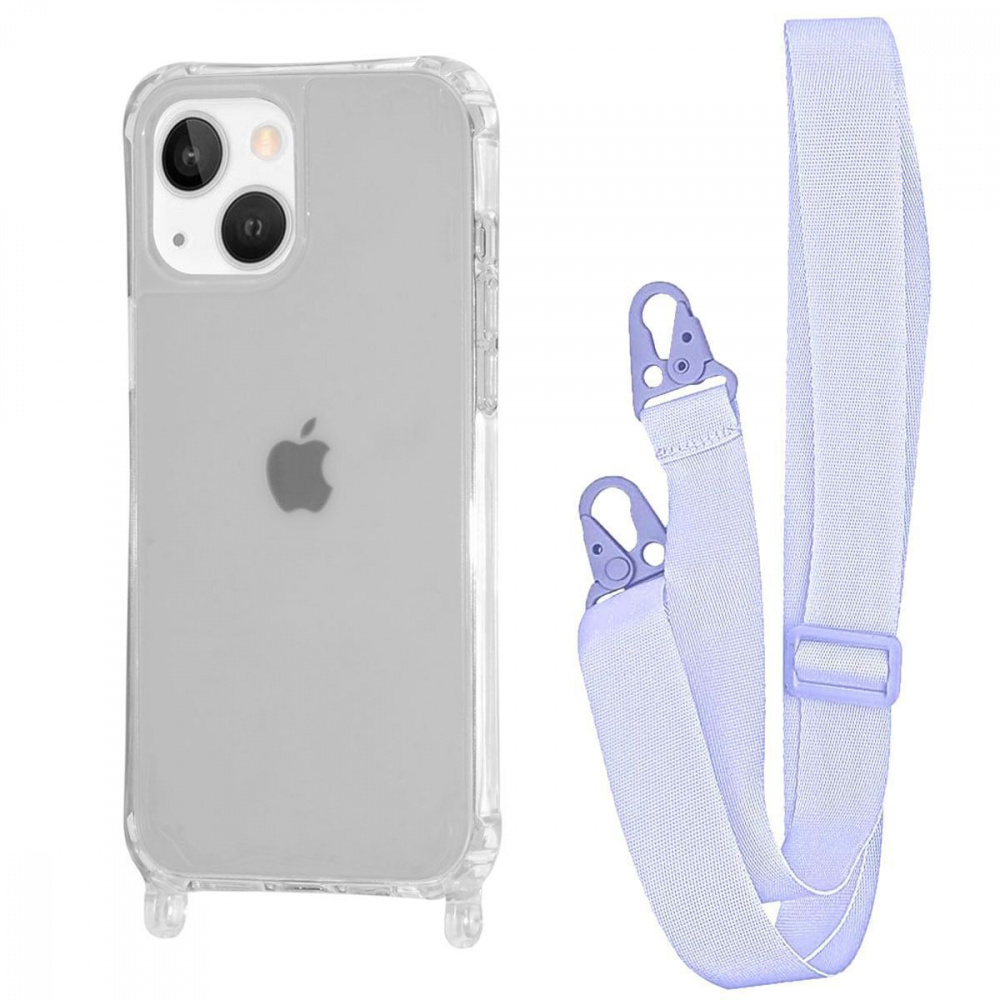 Чехол WAVE Clear Case with Strap iPhone 14 - фото 8