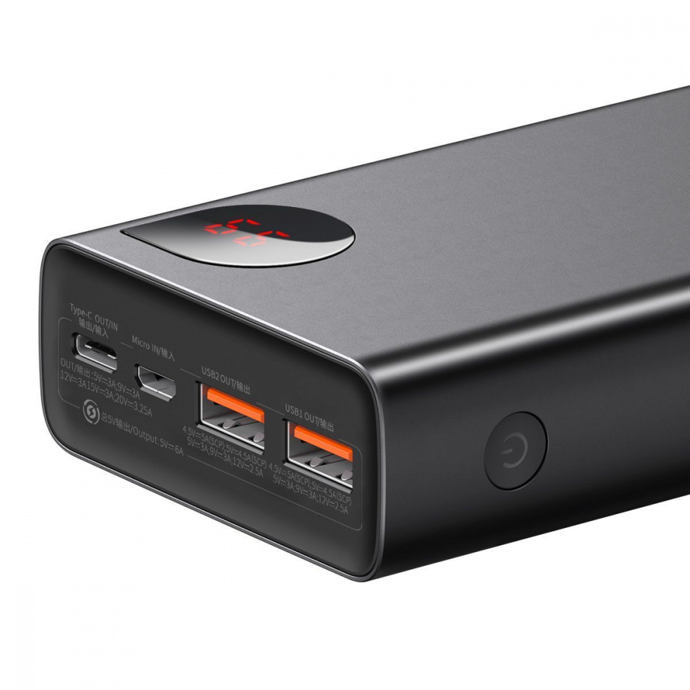 Портативна Батарея Baseus Adaman Metal Digital Display 65W (QC3.0 PD3.0) 20000mAh — Придбати в Україні - фото 3