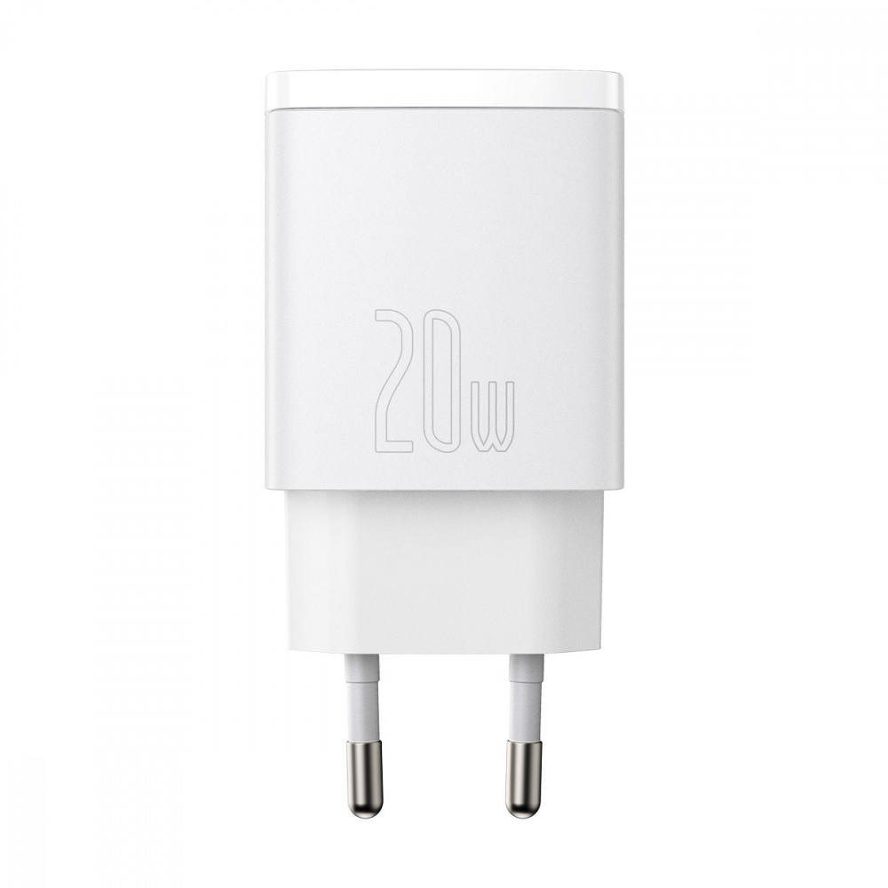 МЗП Baseus Compact Quick Charger 20W QC+ PD (1Type-C + 1USB) — Придбати в Україні - фото 10
