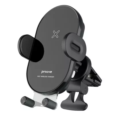 Купить Автомобільний тримач з Бездротовим ЗП Proove Rounded Energy 15W 47923 - Ncase