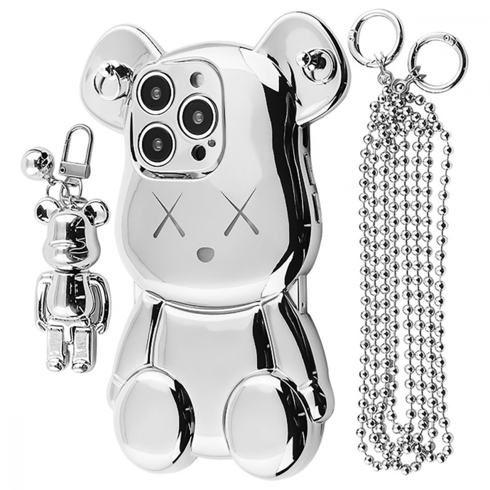 Чехол Teddy Bear Case with Strap iPhone 14 Pro - фото 2