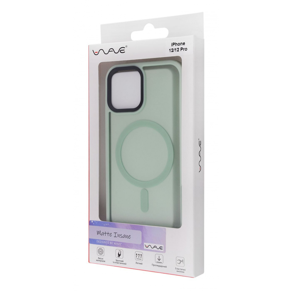 Чехол WAVE Matte Insane Case with Magnetic Ring iPhone 12/12 Pro - фото 2