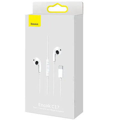 Купить Наушники Baseus Encok CZ17 (Type-C) 62801 - Ncase