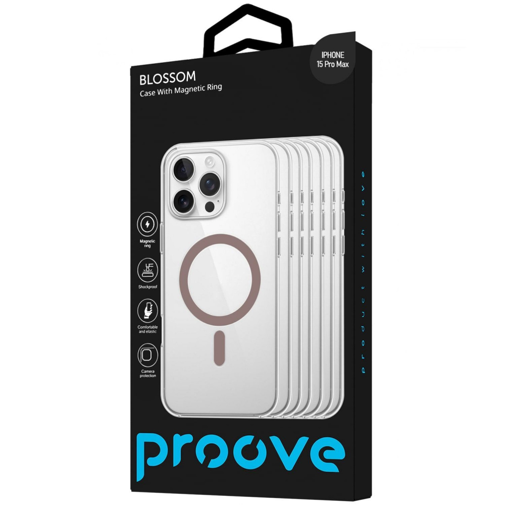 Чехол Proove Blossom Case with Magnetic Ring iPhone 15 Pro Max - фото 1