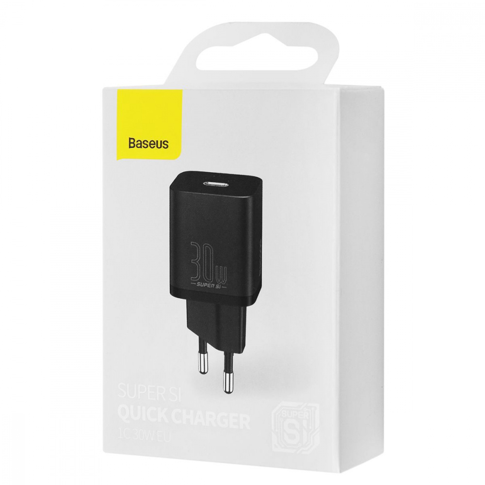 Wall Charger Baseus Super Silicone PD 30W (1Type-C) - фото 1