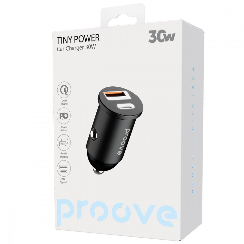 АЗУ Proove Tiny Power 30W (Type-C + USB) - фото 1