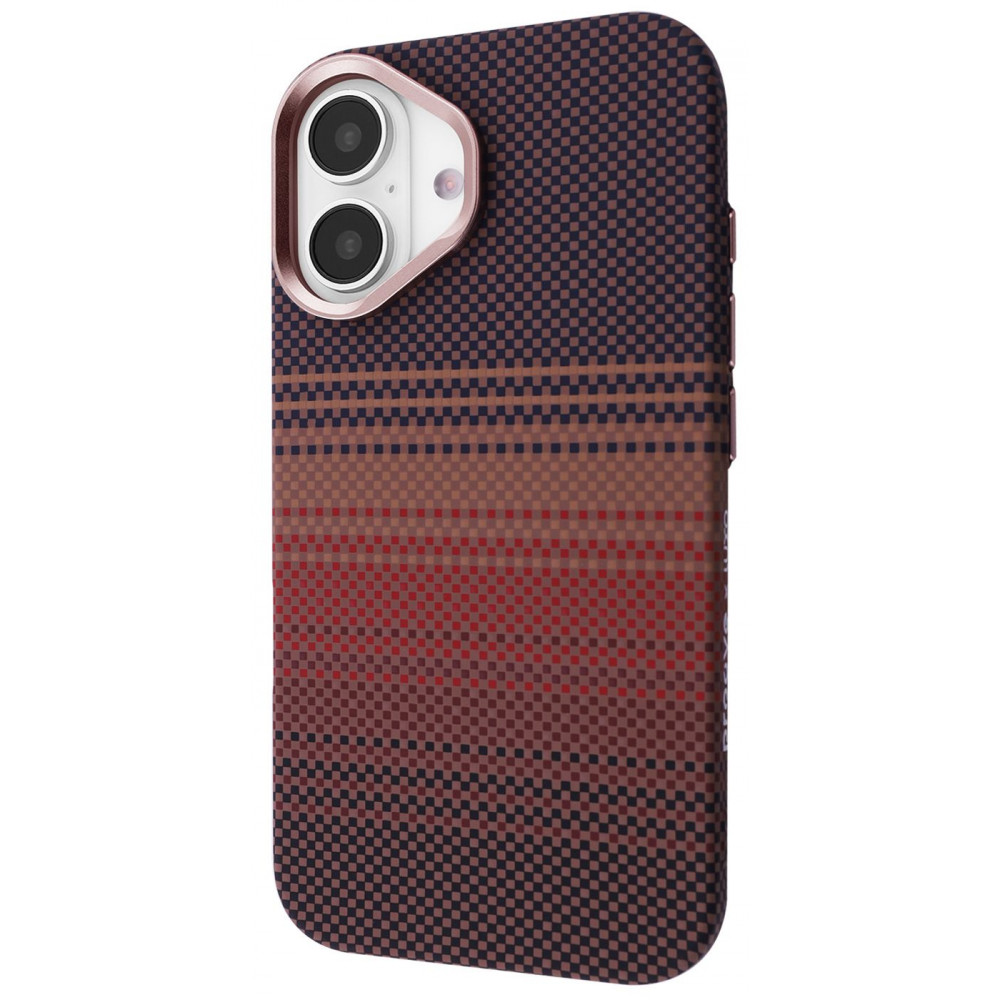 Чохол Proove Gleam Case with Magnetic Ring iPhone 17 gold stripes (PCGCIP170049) золоті смужки на малюнкі №1