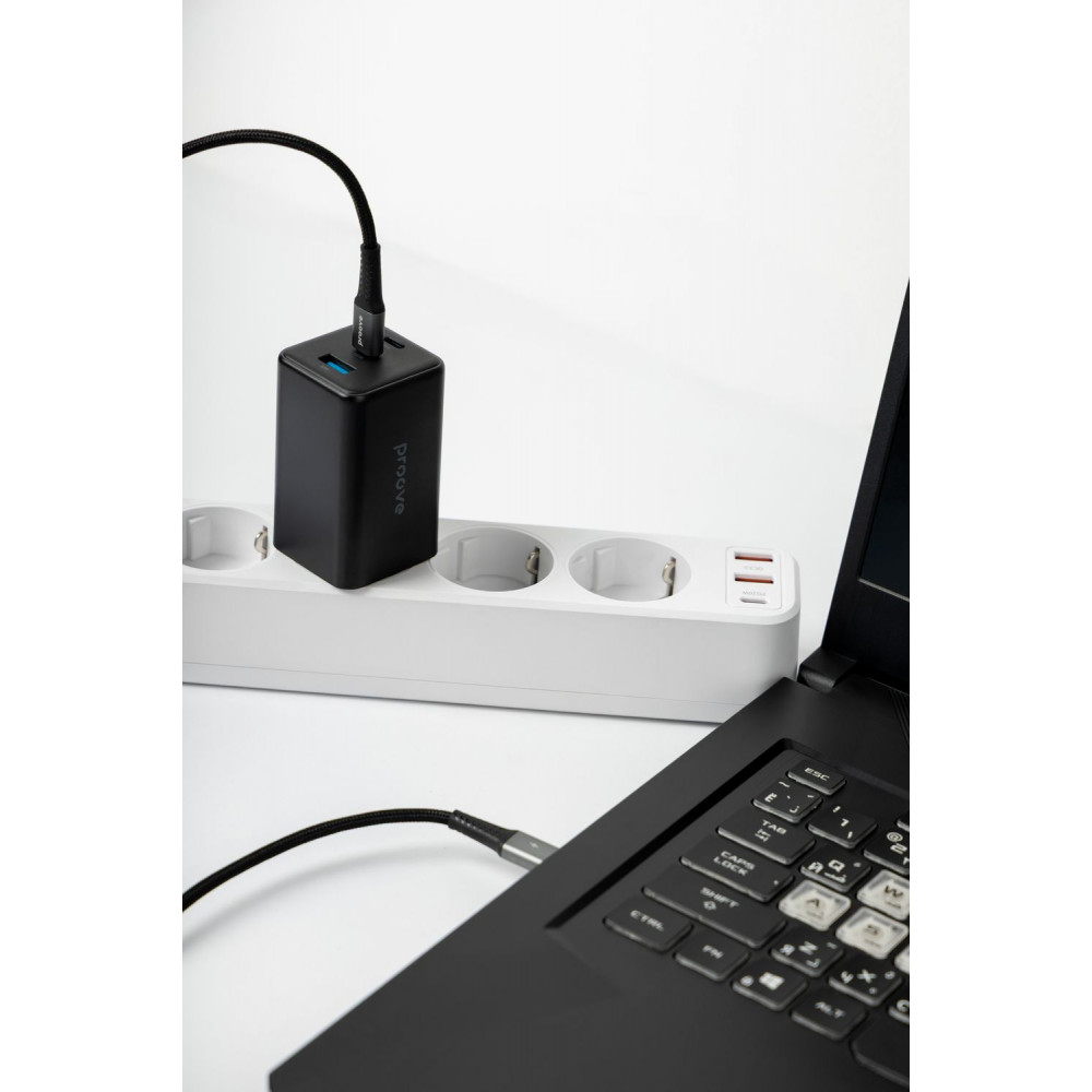 СЗУ Proove Pocket GaN 65W (2Type-C + USB) - фото 21