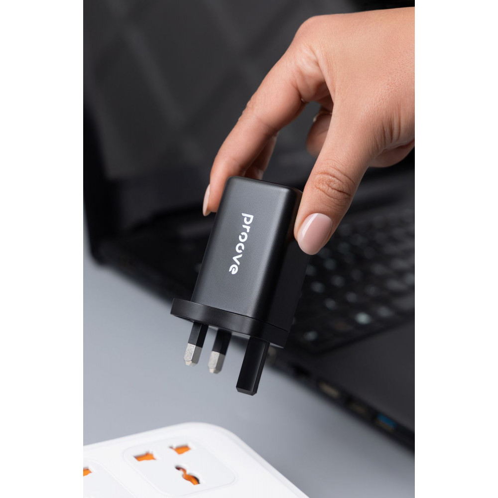 СЗУ Proove Pocket GaN 65W (2Type-C + USB) - фото 22