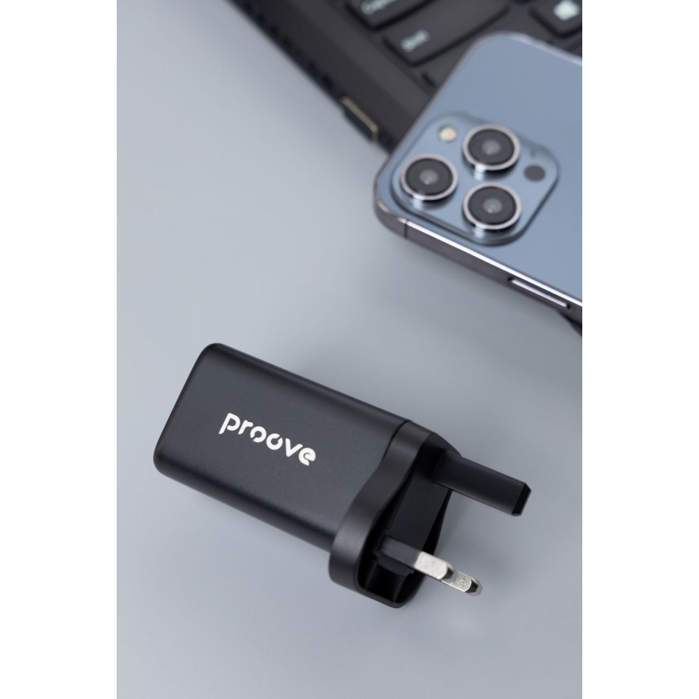 СЗУ Proove Pocket GaN 65W (2Type-C + USB) - фото 23