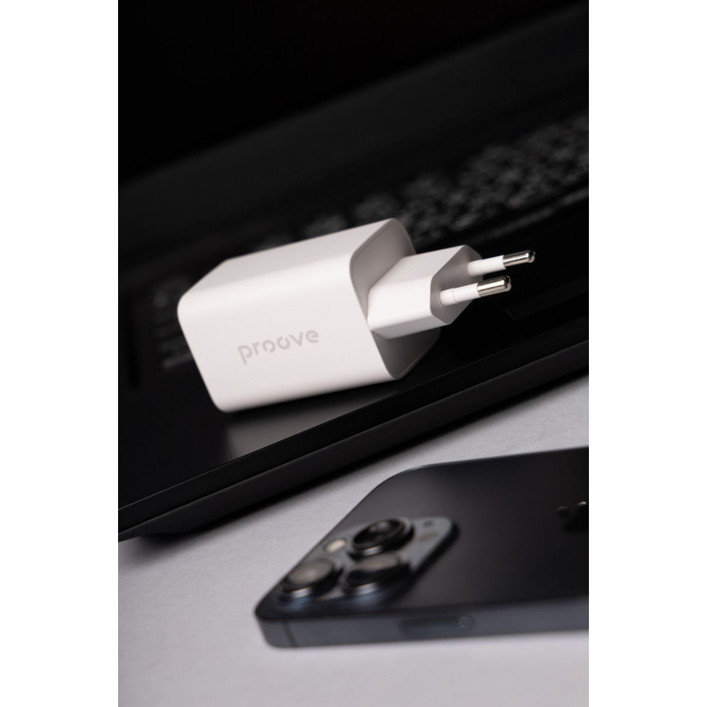 СЗУ Proove Pocket GaN 65W (2Type-C + USB) - фото 14