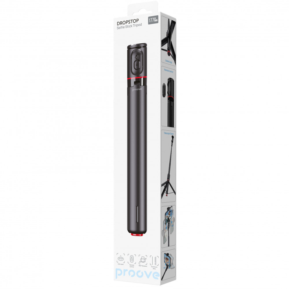 Трипод Proove DropStop (1770mm) black (MPDS00010001) Черный на картинке №2