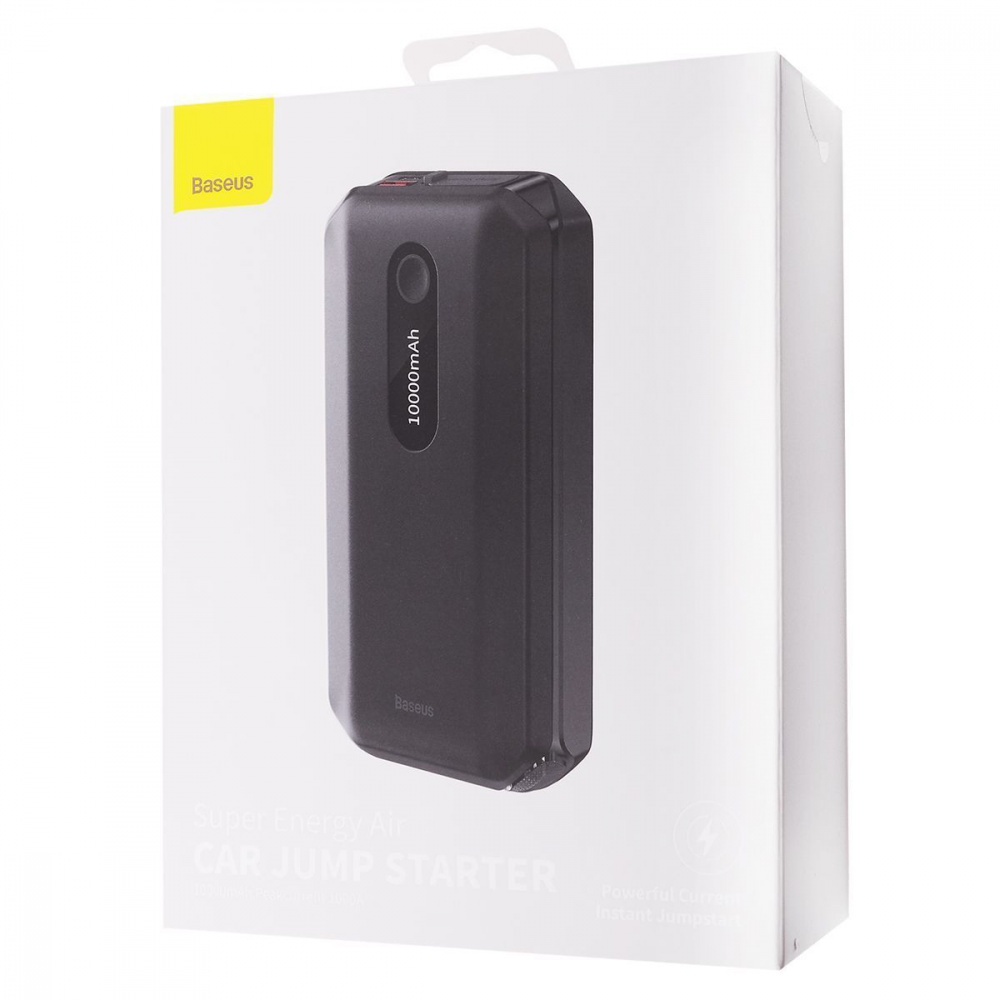 Пусковий Пристрій Baseus Super Energy Air Car Jump Starter 10000mAh — Придбати в Україні - фото 1