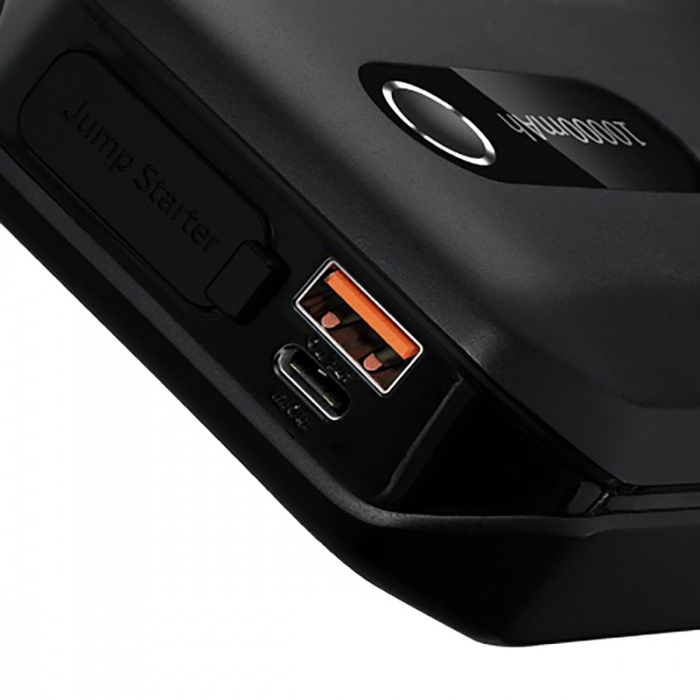 Пусковий Пристрій Baseus Super Energy Air Car Jump Starter 10000mAh — Придбати в Україні - фото 9