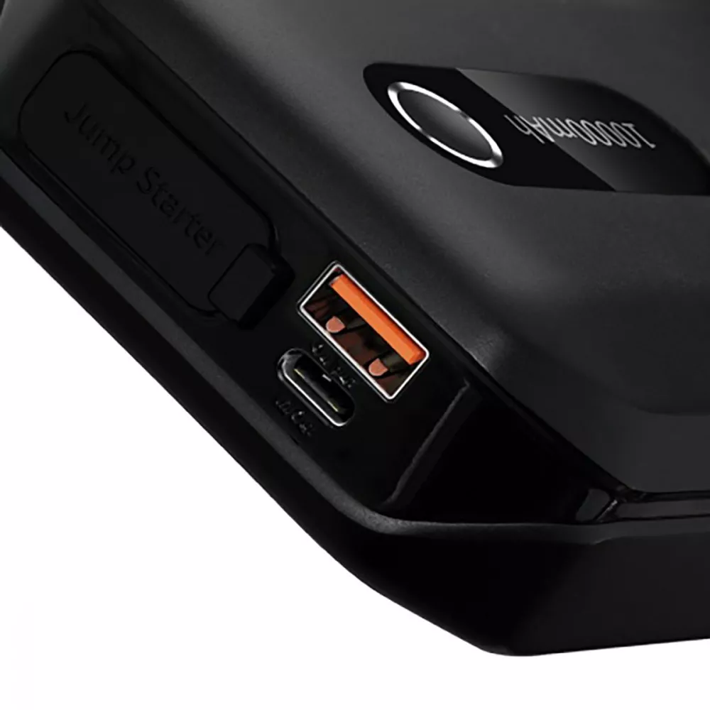 Пусковий Пристрій Baseus Super Energy Air Car Jump Starter 10000mAh — Придбати в Україні - фото 9