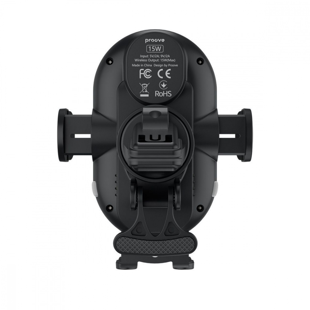 Автомобільний тримач з Бездротовим ЗП Proove Rounded Energy Pro 15W — Придбати в Україні - фото 3