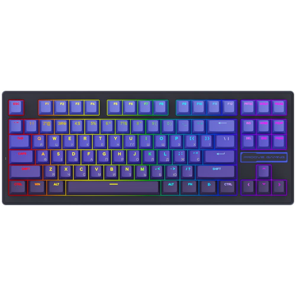Беспроводная клавиатура Proove Gaming Rampage (Ukraine Layout) - фото 24