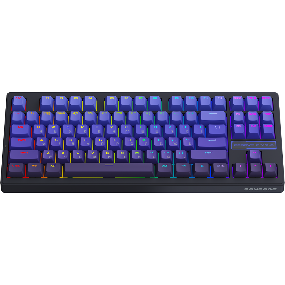 Беспроводная клавиатура Proove Gaming Rampage (Ukraine Layout) - фото 2
