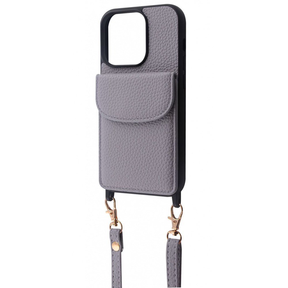 Чехол WAVE Leather Pocket Case iPhone 14 - фото 8