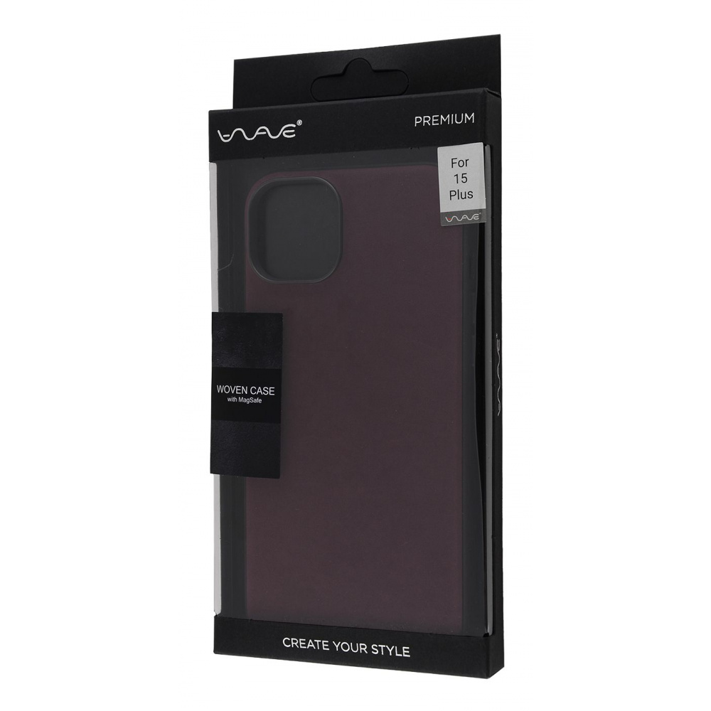 Чехол WAVE Premium Woven Case with Magnetic Ring iPhone 15 Plus - фото 1