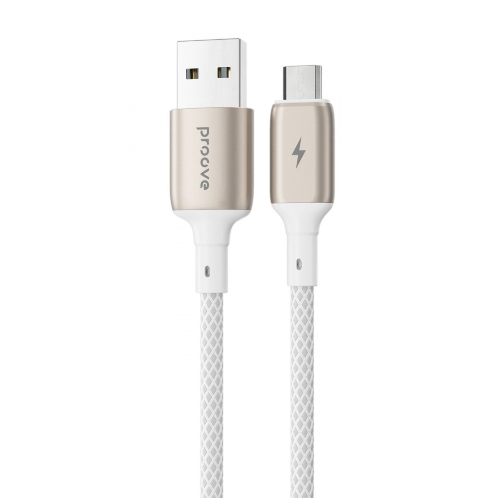 Кабель Proove Dense Metal USB to Micro USB 2.4A (1m) - фото 10