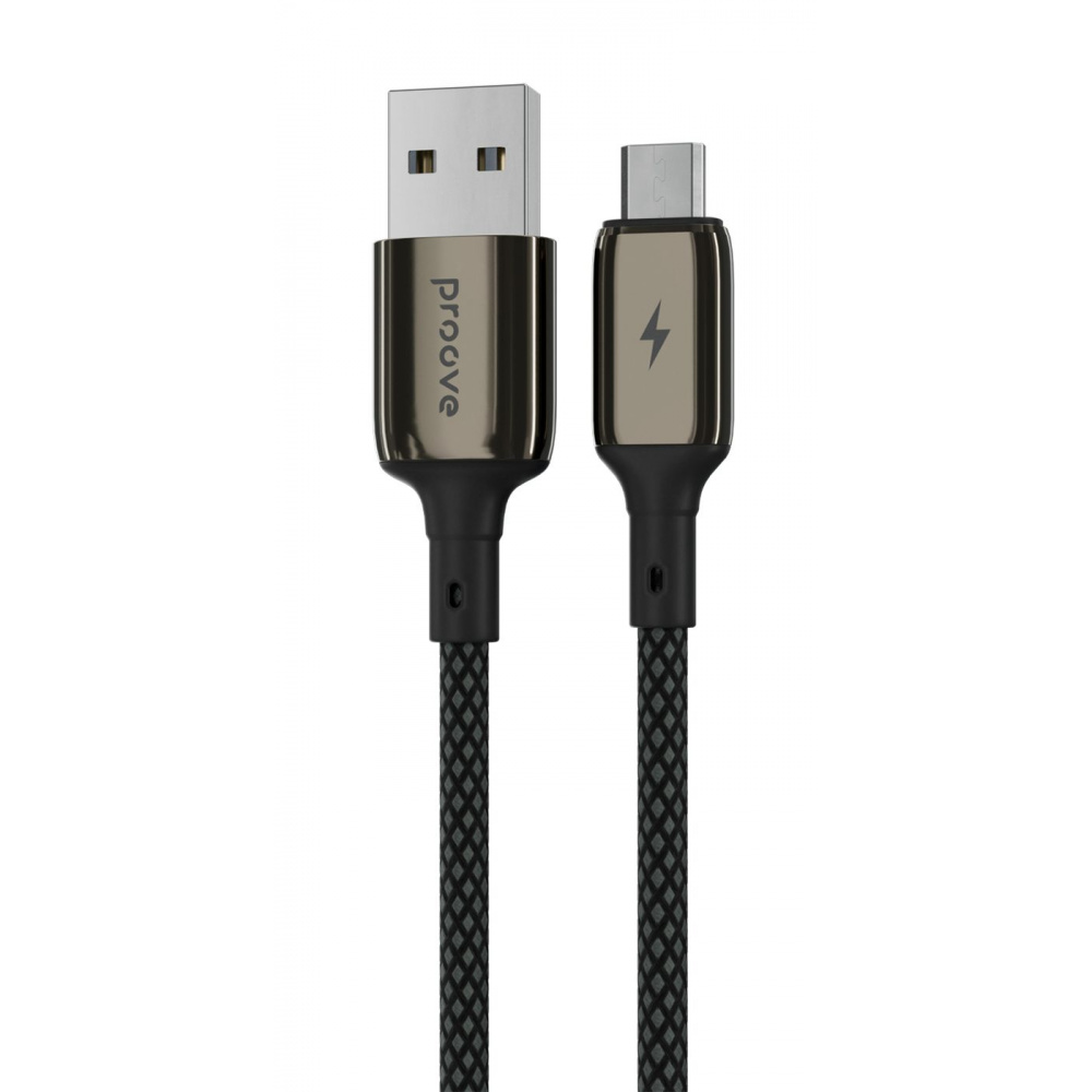 Кабель Proove Dense Metal USB to Micro USB 2.4A (1m) — Придбати в Україні