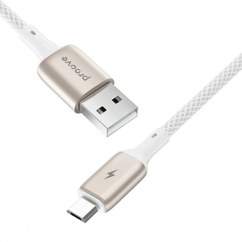 Кабель Proove Dense Metal USB to Micro USB 2.4A (1m) — Придбати в Україні - фото 3