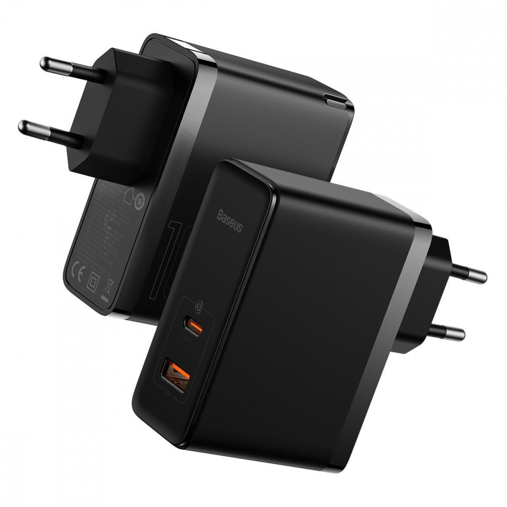 МЗП Baseus GaN5 Pro 100W (Type-C + USB) + Кабель Type-C + Type-C — Придбати в Україні - фото 7