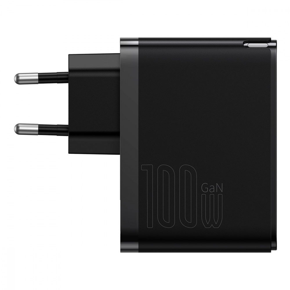МЗП Baseus GaN5 Pro 100W (Type-C + USB) + Кабель Type-C + Type-C — Придбати в Україні - фото 8