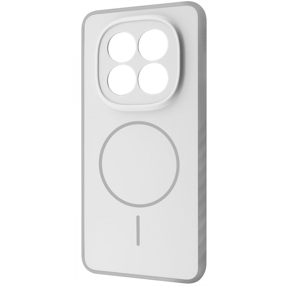 Чохол Proove Softline Case with Magnetic Ring Xiaomi Redmi Note 15 4G silver (PCLCXRN15429) Сріблястий на малюнкі №1