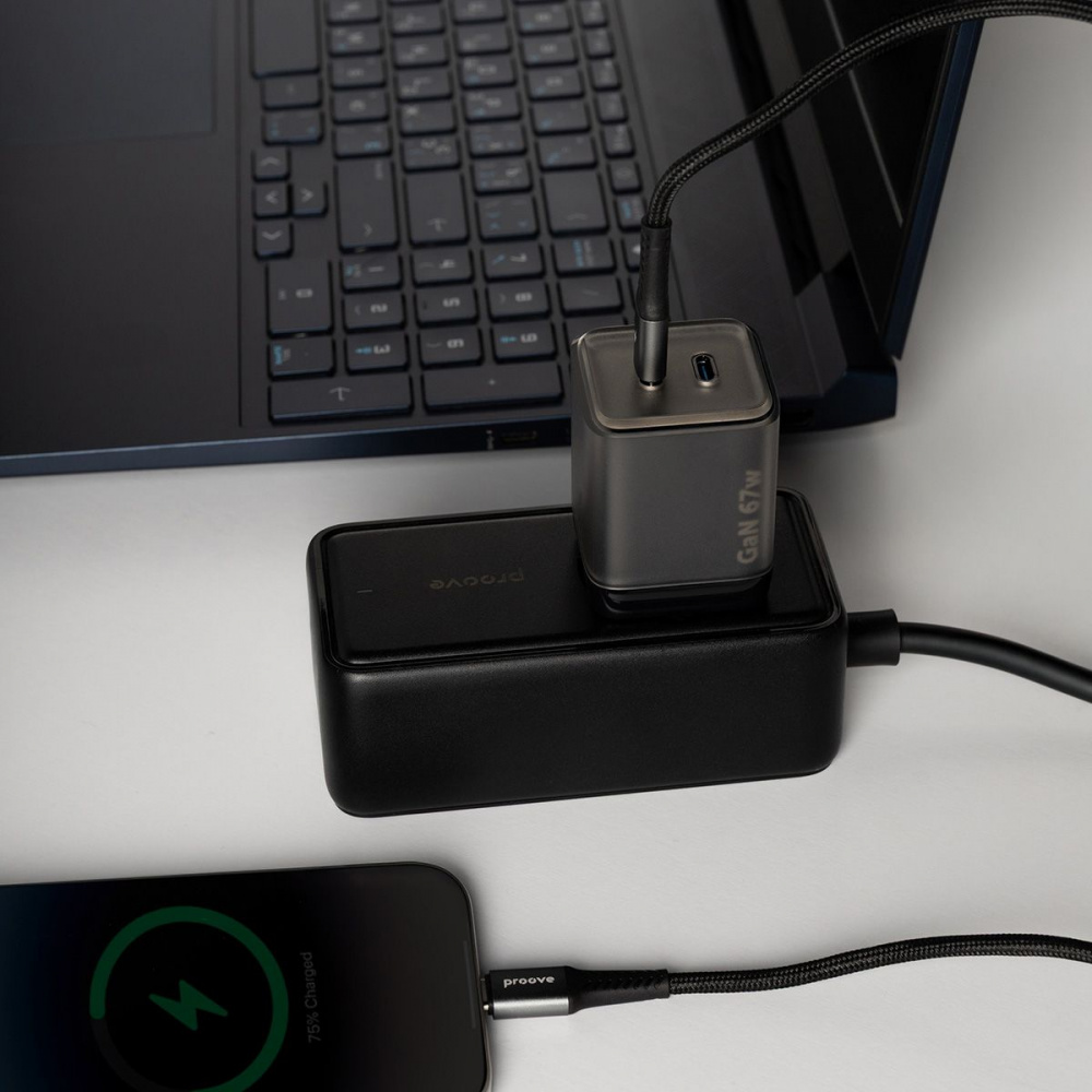 МЗП Proove Pure GaN Max 67W (Type-C + Type-C) — Придбати в Україні - фото 12