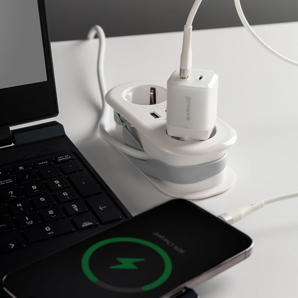 МЗП Proove Pure GaN Plus 30W (Type-C + USB) — Придбати в Україні - фото 10