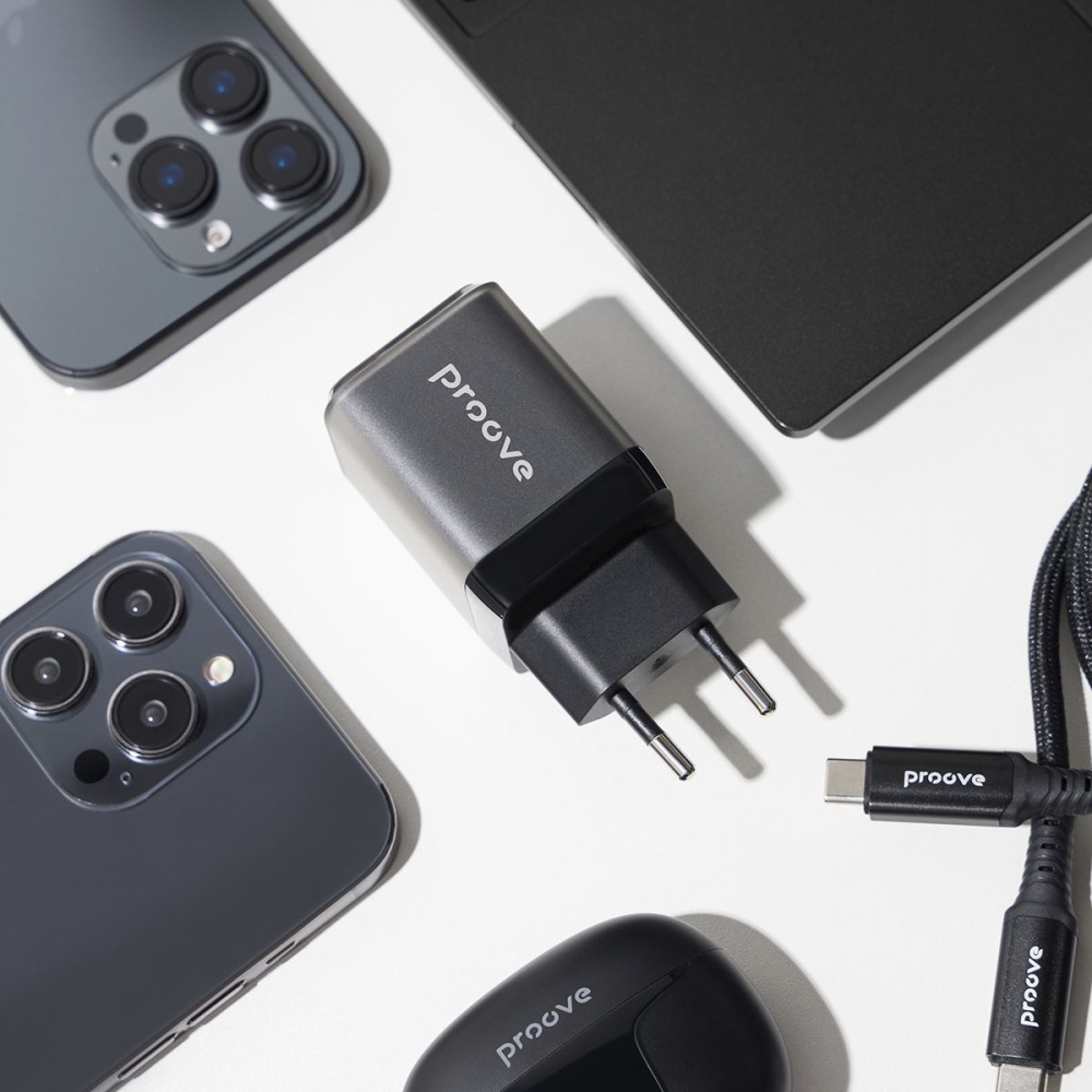 МЗП Proove Pure GaN Plus 30W (Type-C + USB) — Придбати в Україні - фото 12