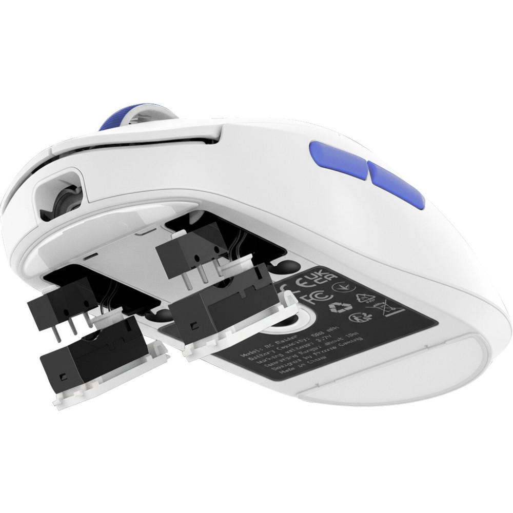 Бездротова ігрова миша Proove Gaming RC Raider 8K white/purple (WMRR00122017) Білий/фіолетовий на малюнкі №18