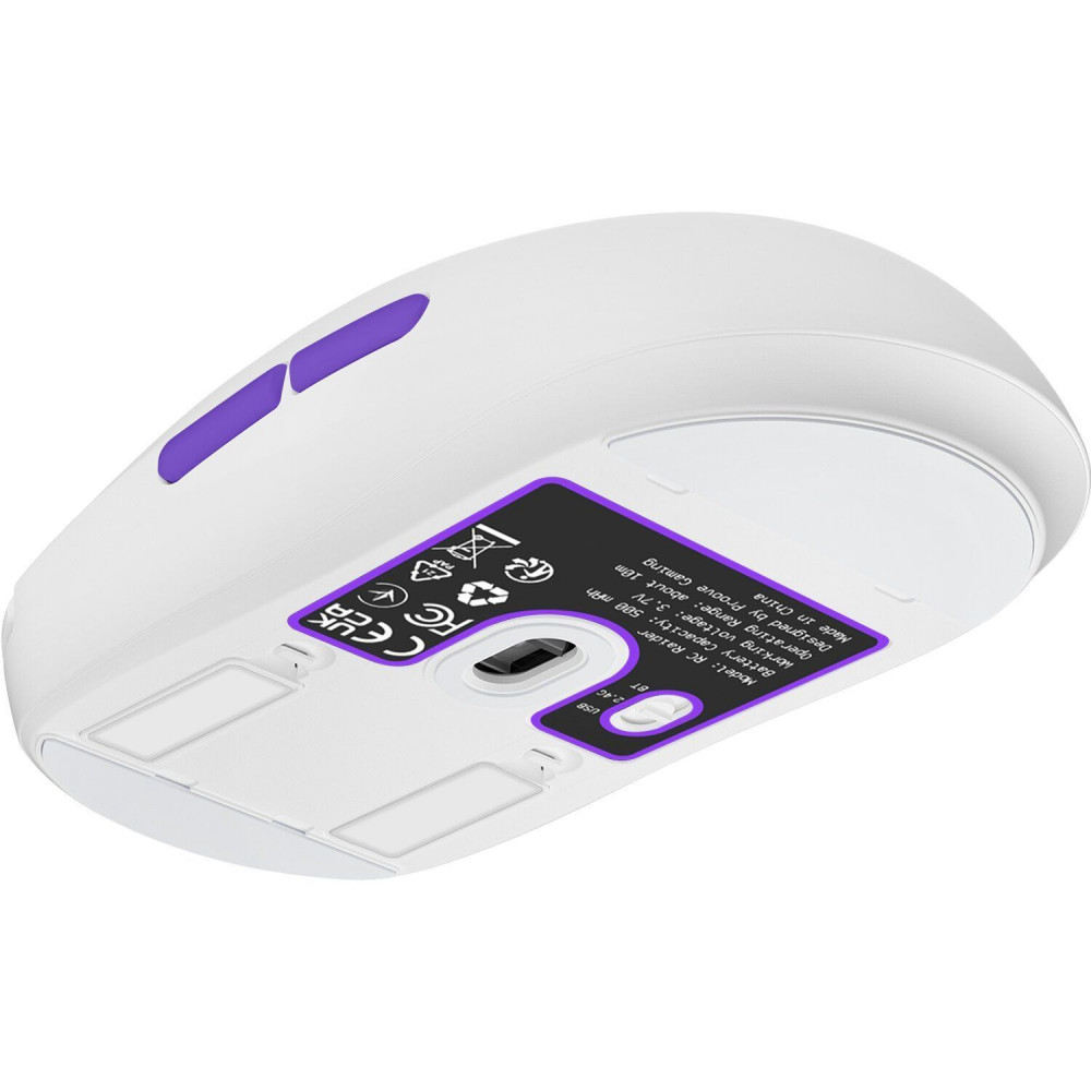 Бездротова ігрова миша Proove Gaming RC Raider 8K white/purple (WMRR00122017) Білий/фіолетовий на малюнкі №19