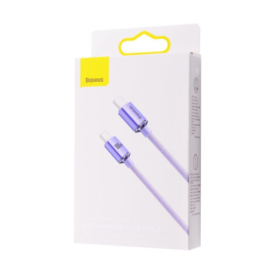 Купить Кабель Baseus Crystal Shine Series Type-C to Type-C 100W (2m) 35108 - Ncase