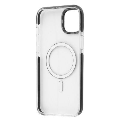 Чехол WAVE Clear Case Side with Magnetic Ring iPhone 15 Plus