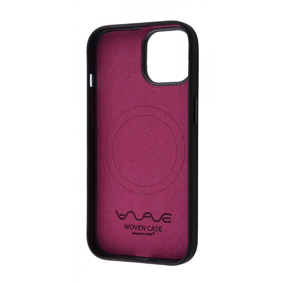 Чехол WAVE Premium Woven Case with Magnetic Ring iPhone 15 - фото 2